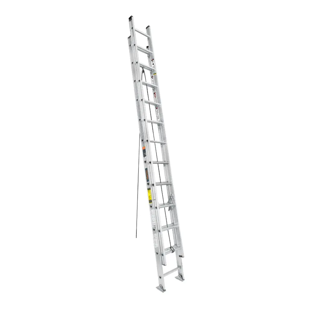 Escalera de extensión, tipo III, 24 peldaños, Truper 16028 ESE-24