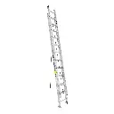 Escalera de extensión, tipo III, 24 peldaños, Truper 16028 ESE-24