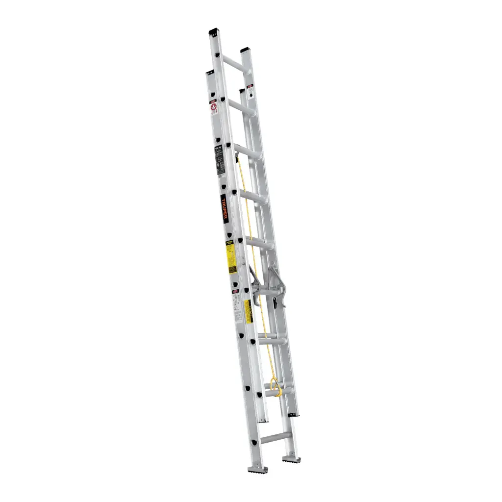 Escalera de extensión, tipo III, 16 peldaños, Truper 16026 ESE-16