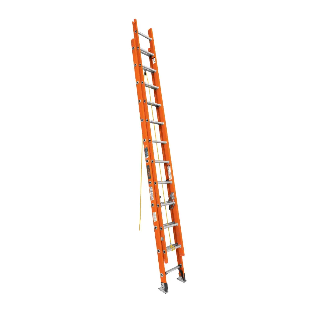 Escalera de extensión, tipo II, 20 peldaños, fibra de vidrio TRUPER 100228 ESE-220FV