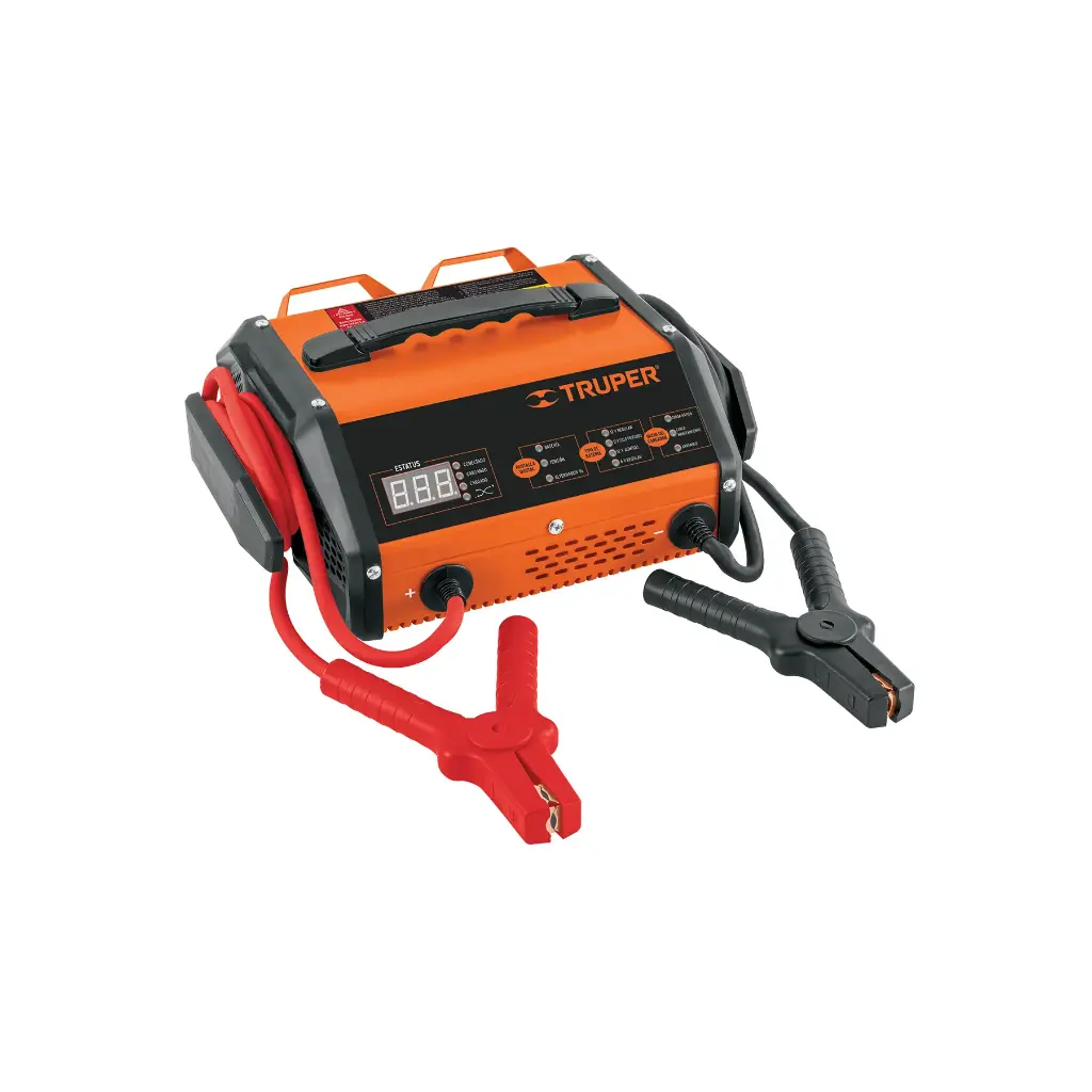 Cargador c/arrancador de 75 A para baterías de 6/12V, EXPERT 12889 CARBA-50X