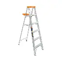 Escalera de tijera tipo ll 5 peldaños y bandeja, Truper 10335 EST-25