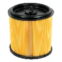 Filtro de cartucho para aspiradoras 5, 12 y 16 gal, TRUPER 12085 FILC-ASPI-G1