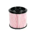 Filtro cartucho polvo fino p/ aspiradoras 12 y 16 gal,TRUPER 12087 FILF-ASPI-12-16