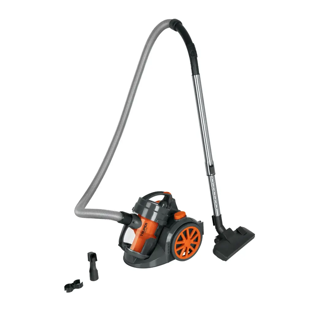 Aspiradora canister 2 L (0.5 gal), 1,200 W (1.6 Hp), TRUPER 103191 ASD-180