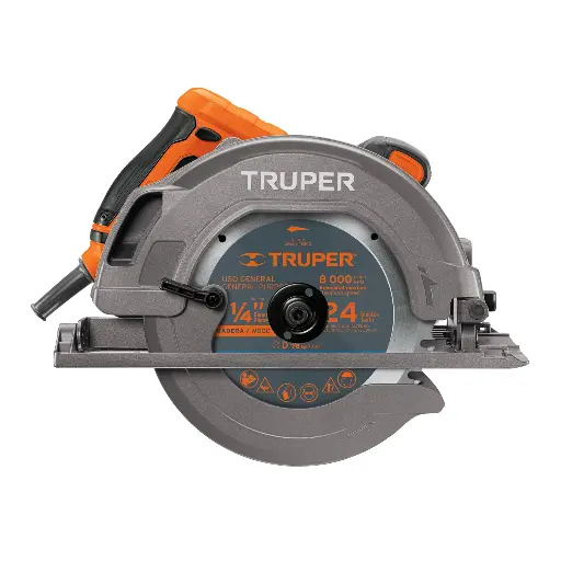 Sierra circular 7-1/4", 1750W, TRUPER PRO 11004 SICI-7-1/4A3 