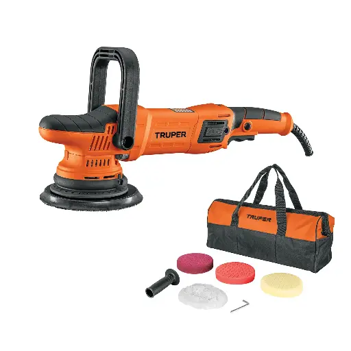 Pulidora doble acción 6", 900W, TRUPER PRO 102333 PULA-6A