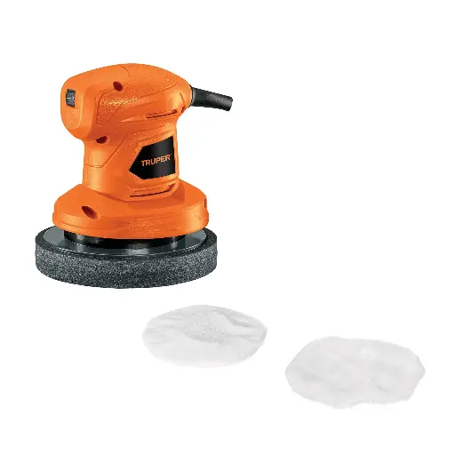 Pulidora compacta a una mano, 6", 45W, TRUPER PRO 102633 PULA-6AM