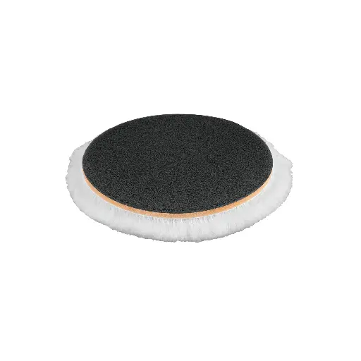 Borla p/pulir de lana de 6" hook and loop, TRUPER 103420 BOR-PULA-6A