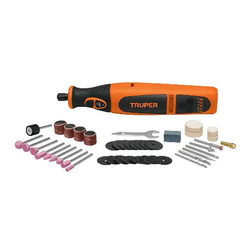 Herramienta rotativa inalámbrica 7.2V, TRUPER PRO 102271 MOTO-A1