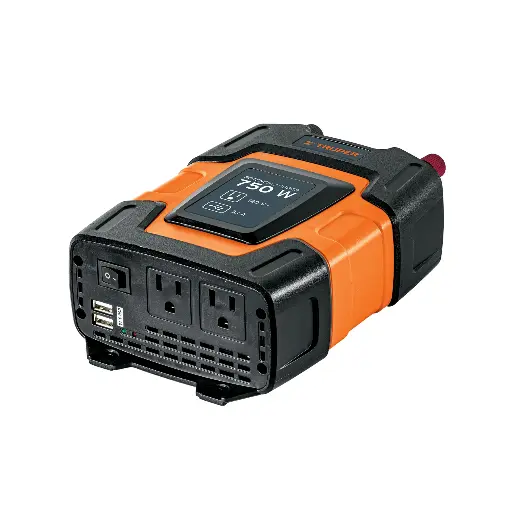 Inversor de corriente de 750 W con puertos USB, Truper 10490 INCO-750