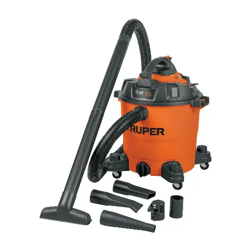 Aspiradora sólidos y líquidos, 12 gal, soplador desmontable TRUPER 12093 ASP-12S