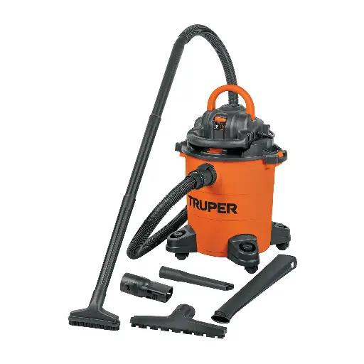 Aspiradora sólidos y líquidos, 5 gal, soplador desmontable TRUPER 101521 ASP-5S
